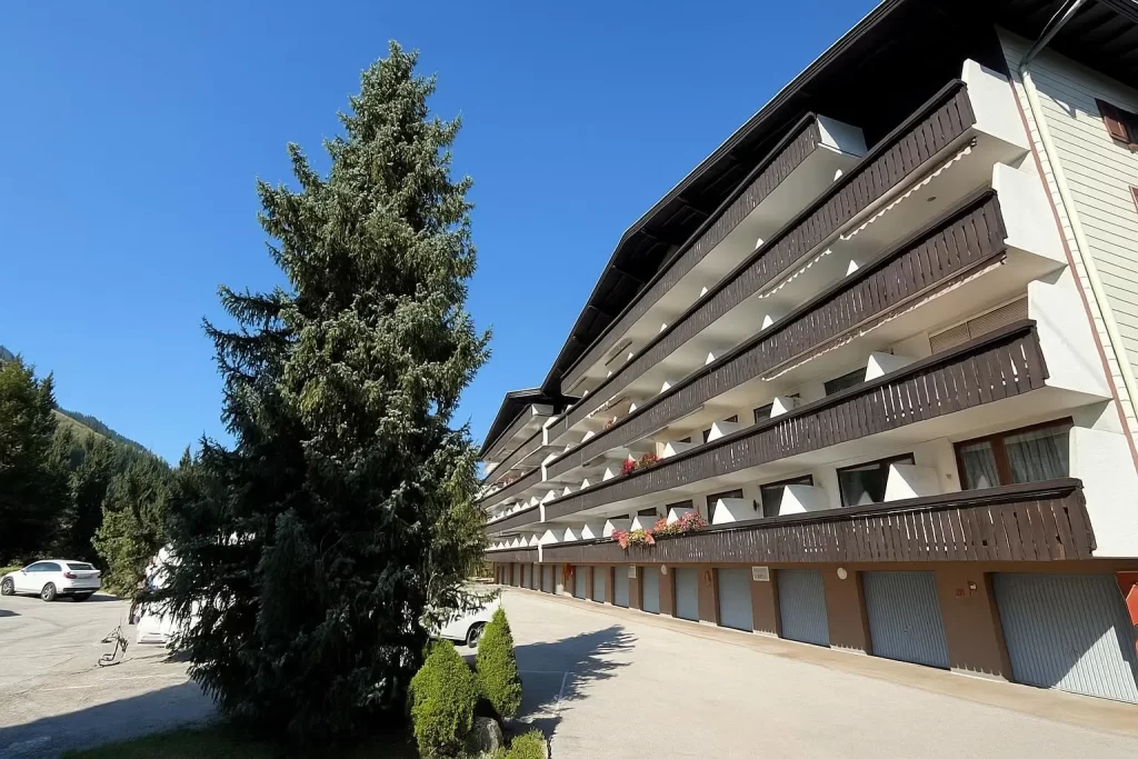 voldoende parkeerplaatsen bij appartment in Maria Alm