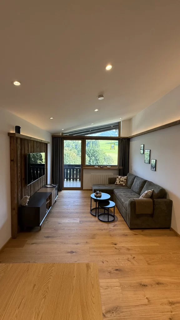 Woonkamer Bergbalkon in Maria Alm
